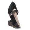 6153 zapato borlas pulsera combinado coco. Zapato Francesita . Color negro. Número 38. 
