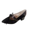 6153 zapato borlas pulsera combinado coco. Zapato Francesita . Color negro. Número 38. 