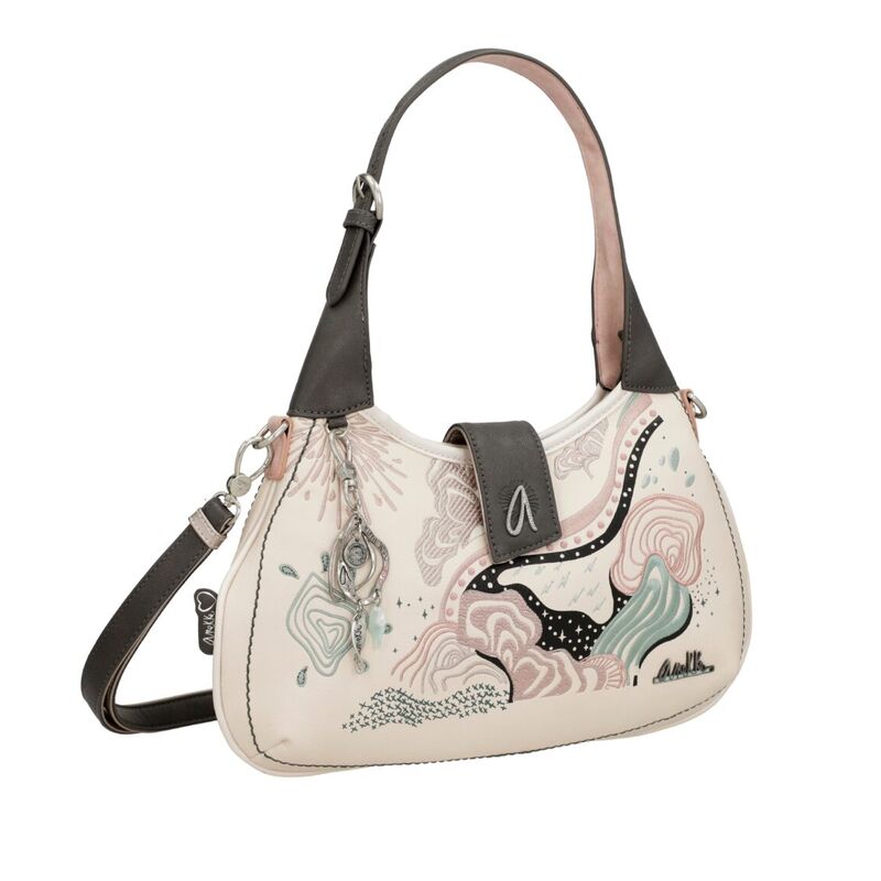 38841 bolso hobo Anekke Psicodelic. Bolsos Bandolera . Color crudo. 