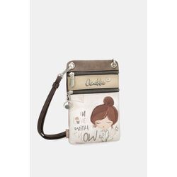 42803 Mini bandolera Anekke Sophia. Bolsos Bandolera . Color beige. 