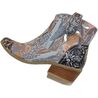 HICNIO 01 botin cowboy Laura Vita. Botín . Color Gris. Número 37. 