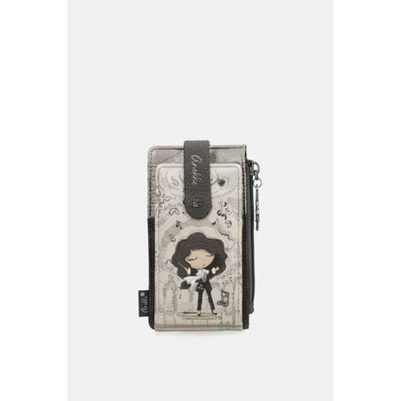 43809 Tarjetero Anekke Orchestra. Cartera Tarjetero . Color negro. 