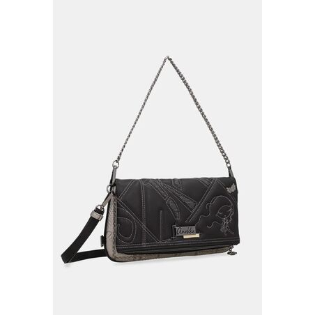 43753 Bandolera con asa metálica Anekke  Iron. Bolsos Bandolera . Color negro. 